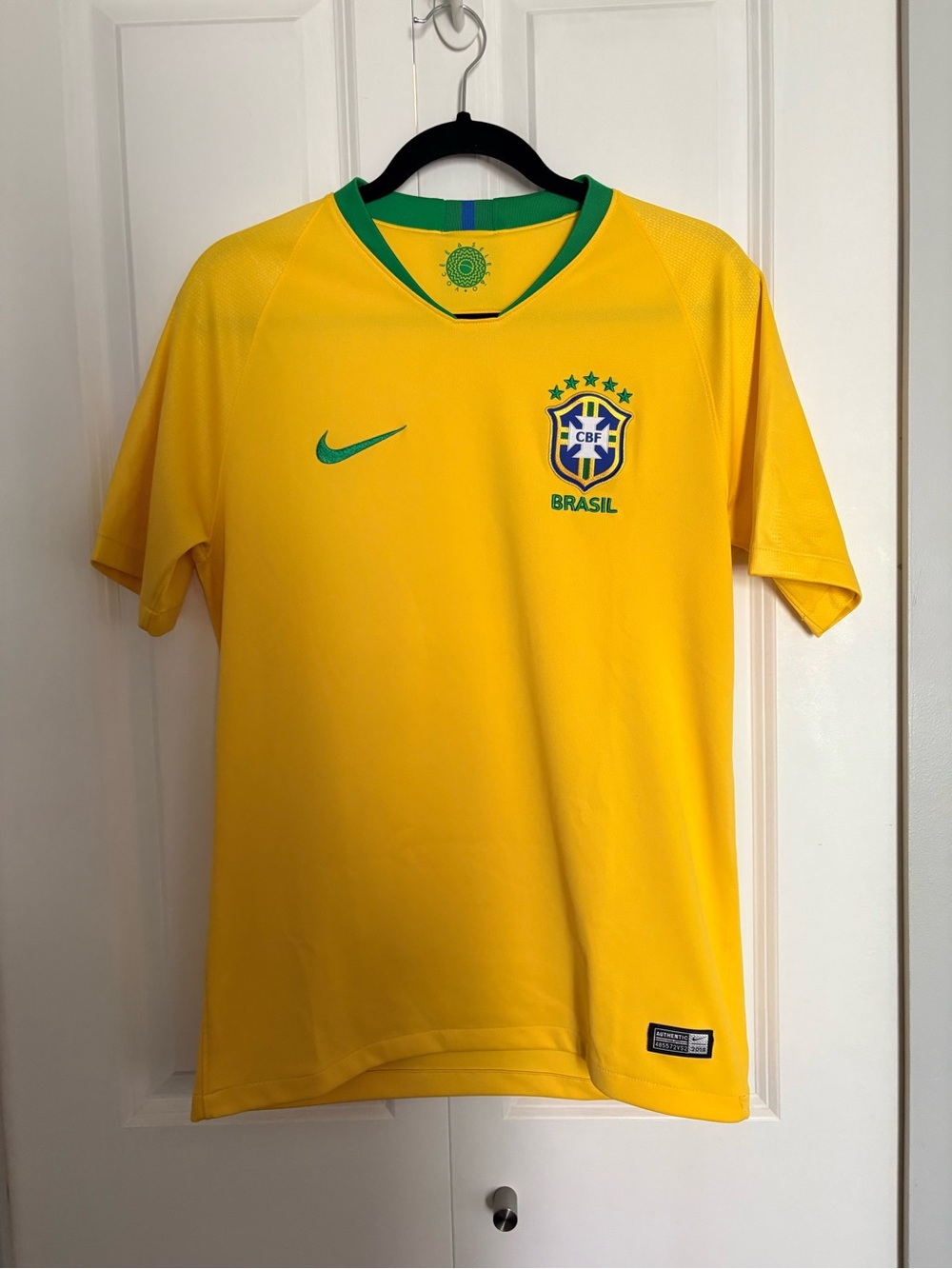 Nike Brazil Men's Yellow 2019 Jersey